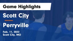 Scott City  vs Perryville  Game Highlights - Feb. 11, 2022