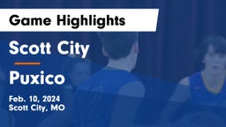 Scott City  vs Puxico   Game Highlights - Feb. 10, 2024