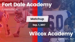 Matchup: Fort Dale Academy  vs. Wilcox Academy  2017