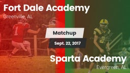 Matchup: Fort Dale Academy  vs. Sparta Academy  2017