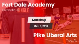 Matchup: Fort Dale Academy  vs. Pike Liberal Arts  2018