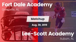 Matchup: Fort Dale Academy  vs. Lee-Scott Academy 2019