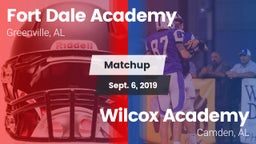 Matchup: Fort Dale Academy  vs. Wilcox Academy  2019