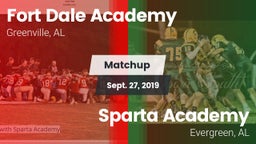 Matchup: Fort Dale Academy  vs. Sparta Academy  2019