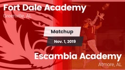 Matchup: Fort Dale Academy  vs. Escambia Academy  2019