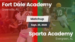 Matchup: Fort Dale Academy  vs. Sparta Academy  2020