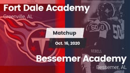 Matchup: Fort Dale Academy  vs. Bessemer Academy  2020
