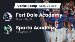 Recap: Fort Dale Academy  vs. Sparta Academy  2021