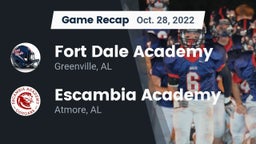 Recap: Fort Dale Academy  vs. Escambia Academy  2022