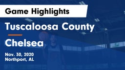 Tuscaloosa County  vs Chelsea  Game Highlights - Nov. 30, 2020
