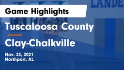 Tuscaloosa County  vs Clay-Chalkville  Game Highlights - Nov. 23, 2021