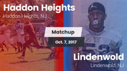 Matchup: Haddon Heights High vs. Lindenwold  2017