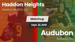 Matchup: Haddon Heights High vs. Audubon  2018