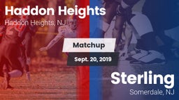 Matchup: Haddon Heights High vs. Sterling  2019