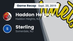 Recap: Haddon Heights  vs. Sterling  2019