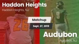 Matchup: Haddon Heights High vs. Audubon  2019