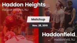 Matchup: Haddon Heights High vs. Haddonfield  2019
