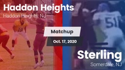 Matchup: Haddon Heights High vs. Sterling  2020