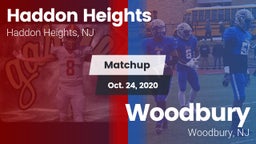 Matchup: Haddon Heights High vs. Woodbury  2020