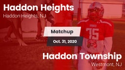 Matchup: Haddon Heights High vs. Haddon Township  2020