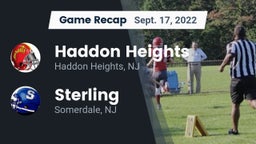 Recap: Haddon Heights  vs. Sterling  2022