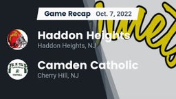 Recap: Haddon Heights  vs. Camden Catholic  2022