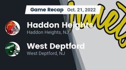 Recap: Haddon Heights  vs. West Deptford  2022