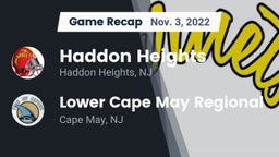 Recap: Haddon Heights  vs. Lower Cape May Regional  2022