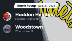 Recap: Haddon Heights  vs. Woodstown  2023