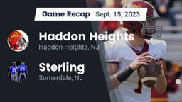 Recap: Haddon Heights  vs. Sterling  2023