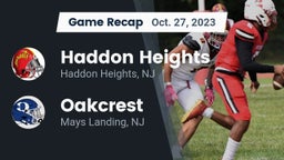 Recap: Haddon Heights  vs. Oakcrest  2023