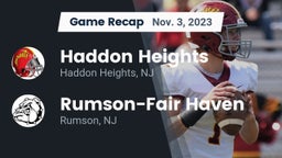 Recap: Haddon Heights  vs. Rumson-Fair Haven  2023