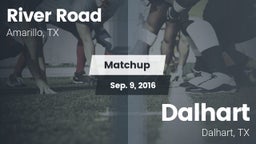 Matchup: River Road High vs. Dalhart  2016