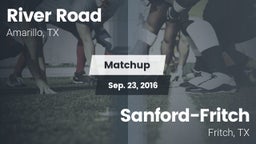 Matchup: River Road High vs. Sanford-Fritch  2016