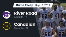 Recap: River Road  vs. Canadian  2019