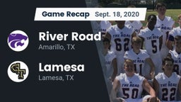 Recap: River Road  vs. Lamesa  2020