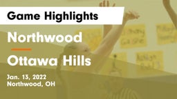 Northwood  vs Ottawa Hills  Game Highlights - Jan. 13, 2022