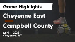 Cheyenne East  vs Campbell County  Game Highlights - April 1, 2023