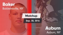 Matchup: Baker  vs. Auburn  2016