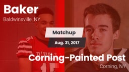 Matchup: Baker  vs. Corning-Painted Post  2017