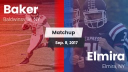 Matchup: Baker  vs. Elmira  2017
