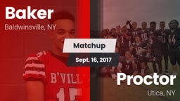 Matchup: Baker  vs. Proctor  2017