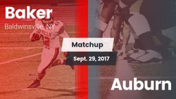 Matchup: Baker  vs. Auburn 2017