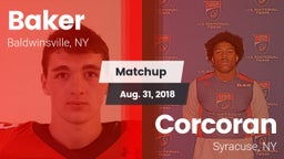 Matchup: Baker  vs. Corcoran  2018