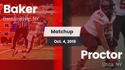 Matchup: Baker  vs. Proctor  2019