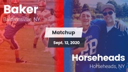 Matchup: Baker  vs. Horseheads  2020