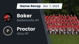 Recap: Baker  vs. Proctor  2022