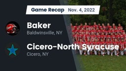 Recap: Baker  vs. Cicero-North Syracuse  2022