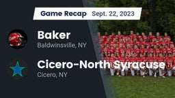Recap: Baker  vs. Cicero-North Syracuse  2023