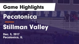 Pecatonica vs Stillman Valley Game Highlights - Dec. 5, 2017